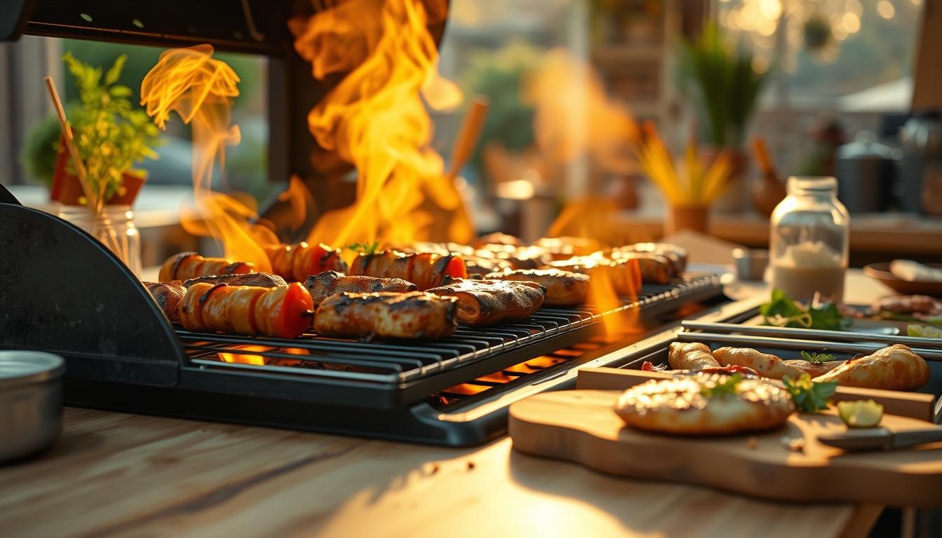 Fresh ingredients for healthy home cooking